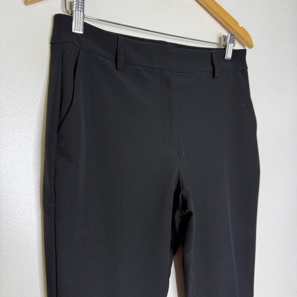 Express Editor Split Ankle Black Dress Pants Trousers Size 6 - Picture 8 of 8